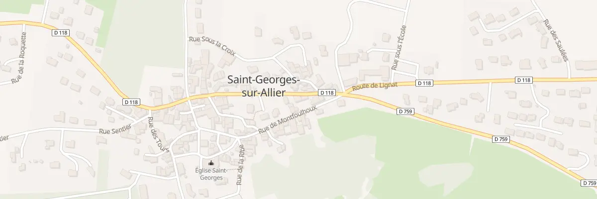 Plan du 5068 Rue des Ecoliers à Saint-Georges-sur-Allier