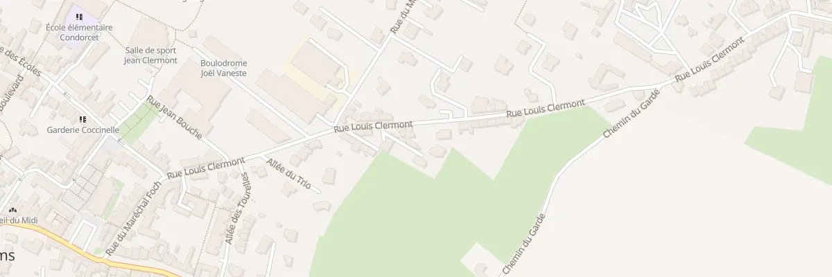 Plan du 24 Rue Louis Clermont à Willems