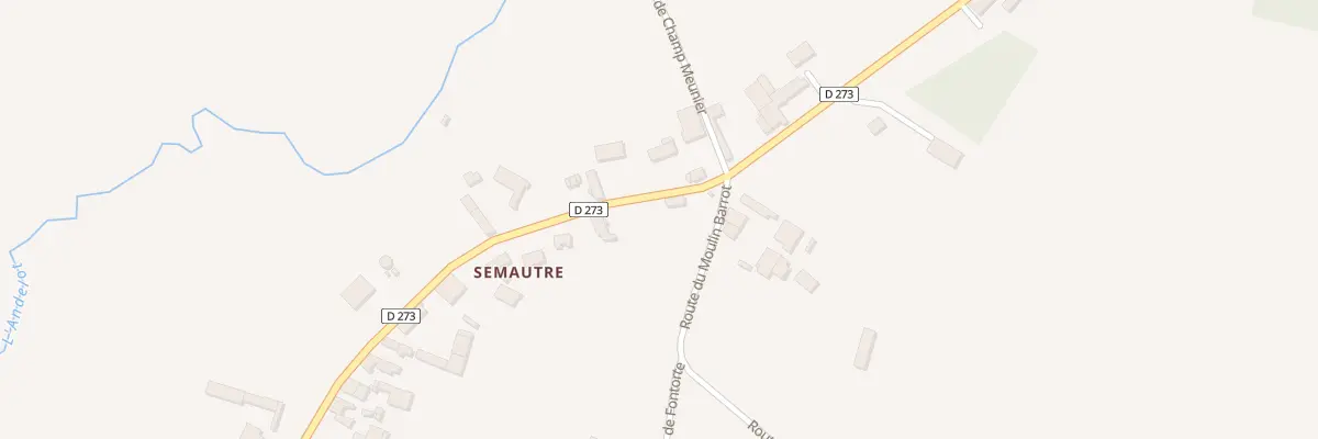 Plan du 15 Semautre à Monteignet-sur-l’Andelot
