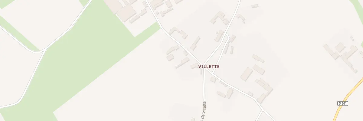 Plan du 13 Rue de Villette à Champs