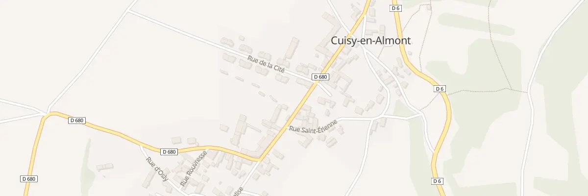Plan du 1 Rue de la Cité à Cuisy-en-Almont
