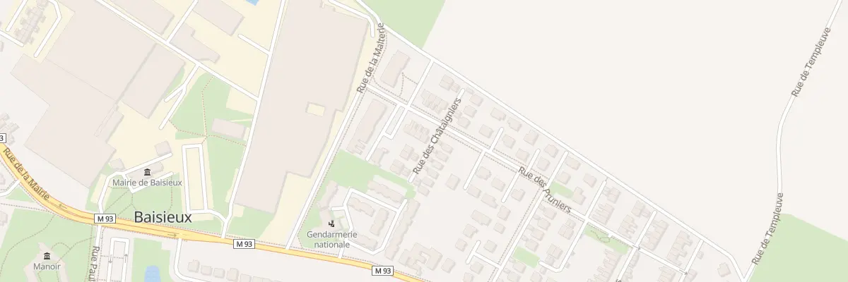 Plan du 17 Rue des Pruniers à Baisieux