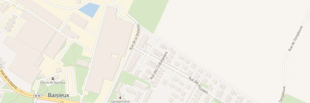 Plan du 46 Rue des Pruniers à Baisieux