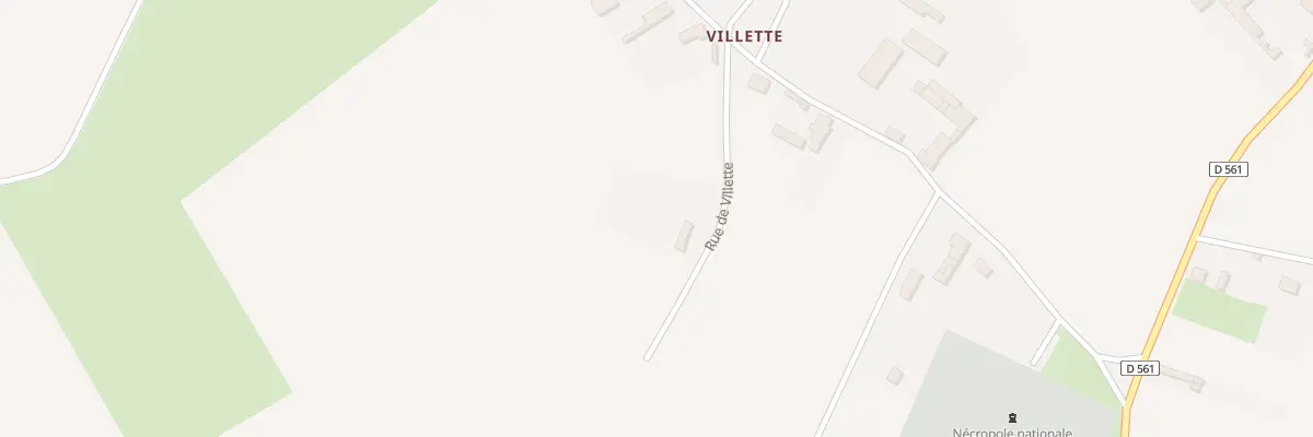 Plan du 15 Hameau de Villette à Champs