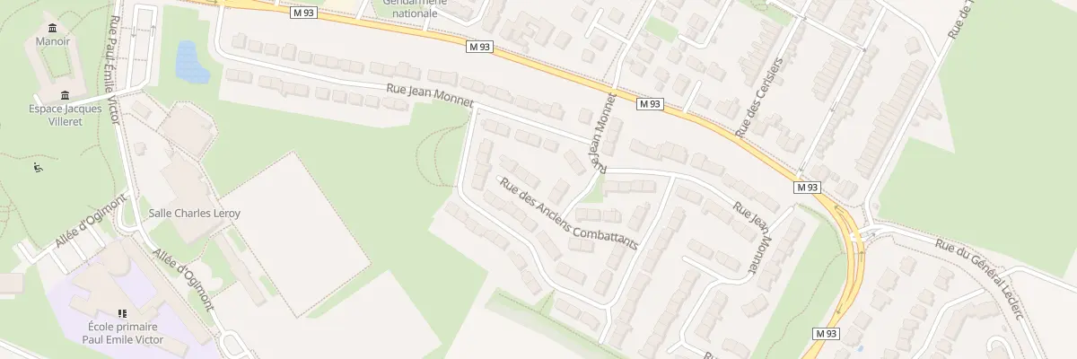 Plan du 5 Rue des Anciens Combattants à Baisieux