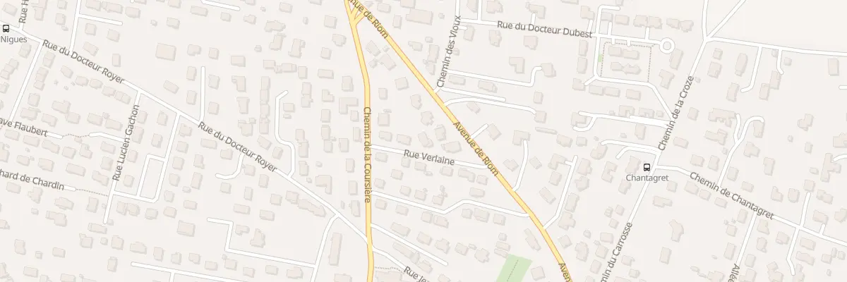Plan du 5 Rue Paul Verlaine à Pont-du-Château