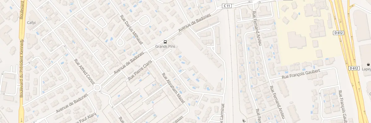 Plan du 14 Rue Mohandas Karamchand Gandhi à Béziers