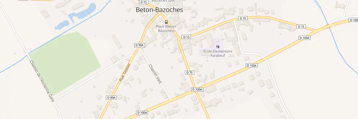 Plan du 24 Rue Farabeuf à Beton-Bazoches