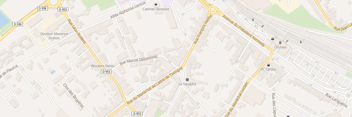 Plan du 3 Rue Francois Herbo à Orchies