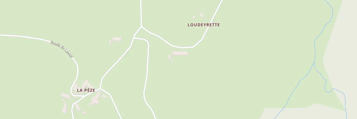 Plan du 6096 Loudeyrette à La Chapelle-Laurent