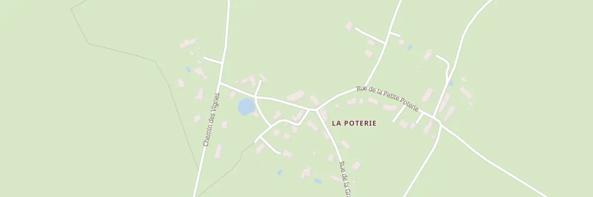 Plan du 20 Rue de la Grande Poterie à Coulandon