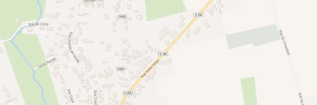 Plan du 27 Rue Victor Hugo à Viry-Noureuil