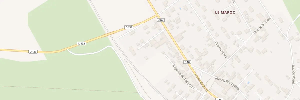 Plan du 5107 Le Bourg à Villeneuve-sur-Allier