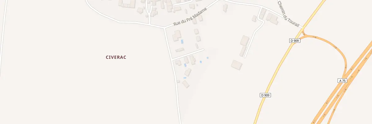 Plan du 7C Rue du Pré Madame au Broc