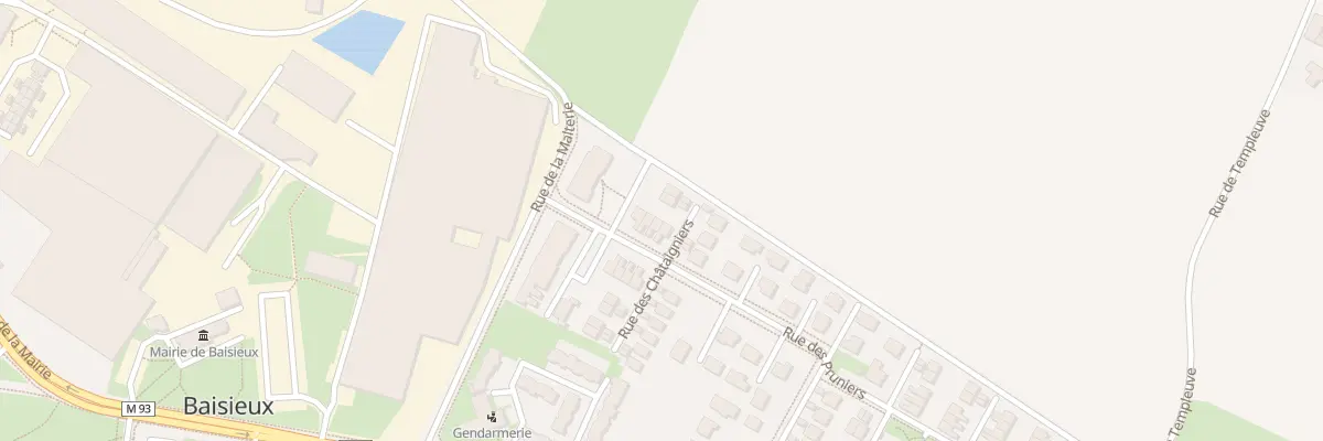 Plan du 42 Rue des Pruniers à Baisieux