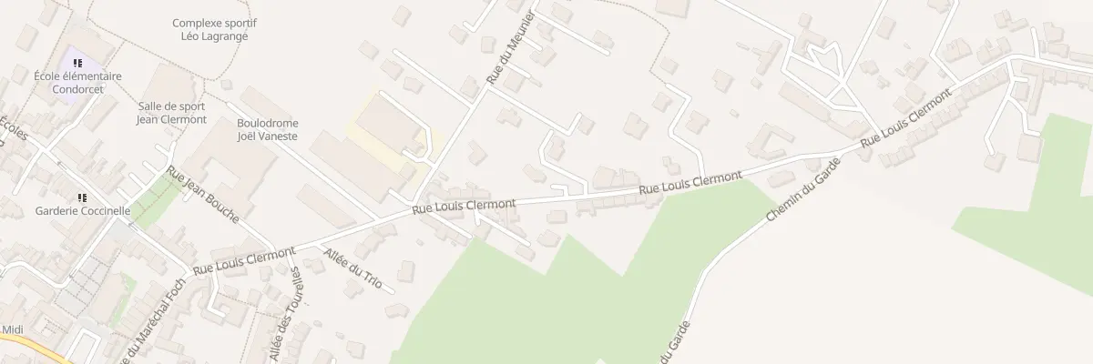Plan du 11B Rue Louis Clermont à Willems