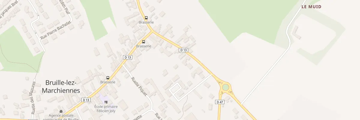 Plan du 16 Rue Pasteur à Bruille-lez-Marchiennes