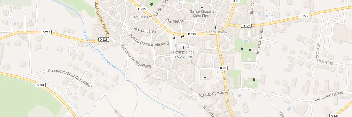 Plan du 5000 Pl de la République à Vic-le-Comte