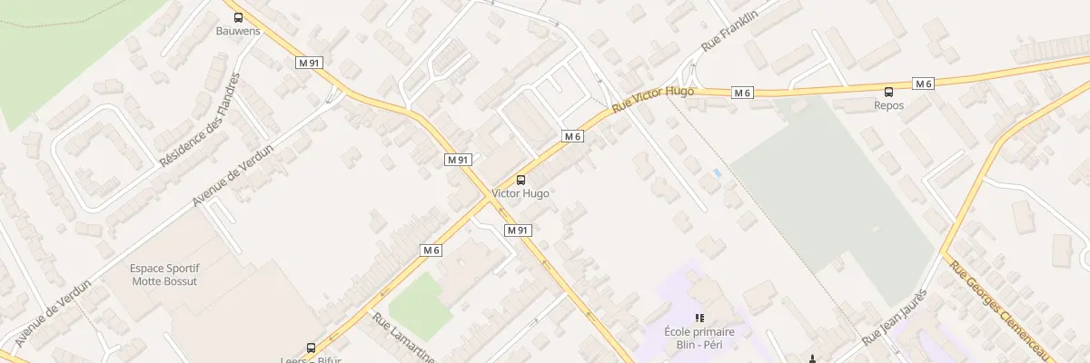 Plan du 30 Rue Victor Hugo à Leers