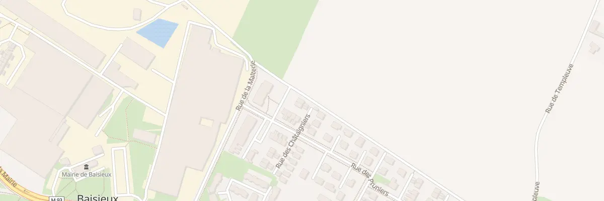Plan du 12 Rue des Châtaigniers à Baisieux