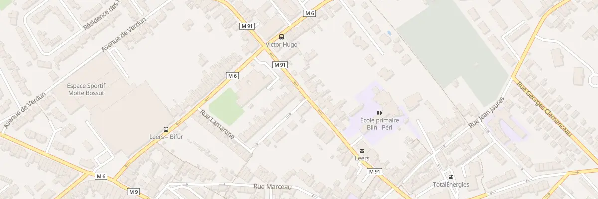Plan du 33 Rue du Général De Gaulle à Leers