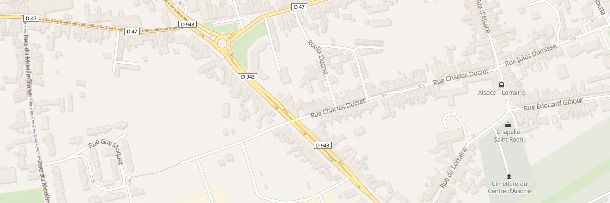 Plan du 76 Rue Ducret à Aniche