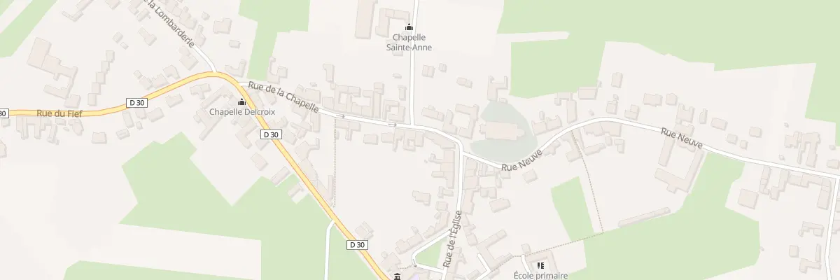 Plan du 59 Rue de la Chapelle à Bouvignies