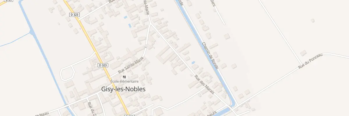 Plan du 19 Rue des Marais à Gisy-les-Nobles