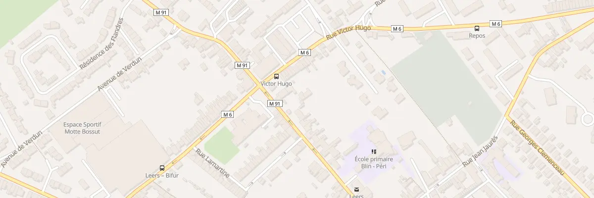 Plan du 36 Rue du Général De Gaulle à Leers