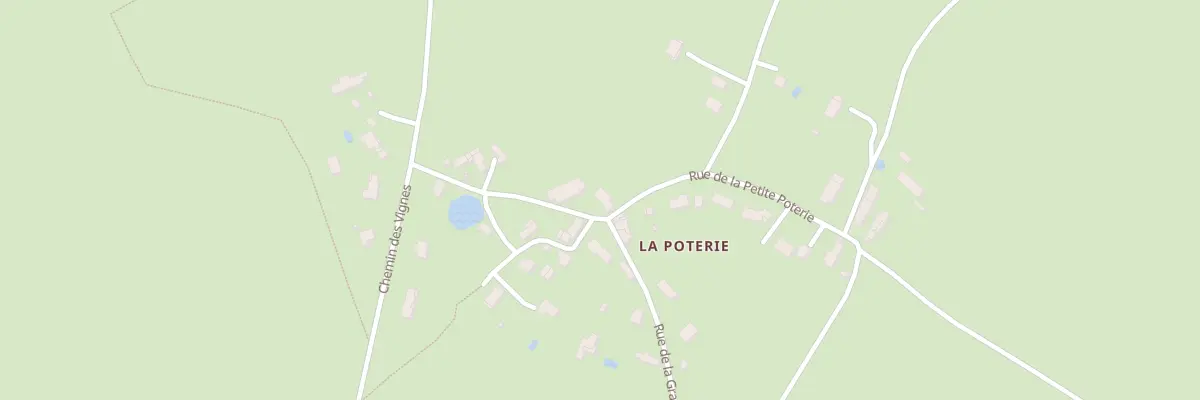 Plan du 1 Rue de la Petite Poterie à Coulandon