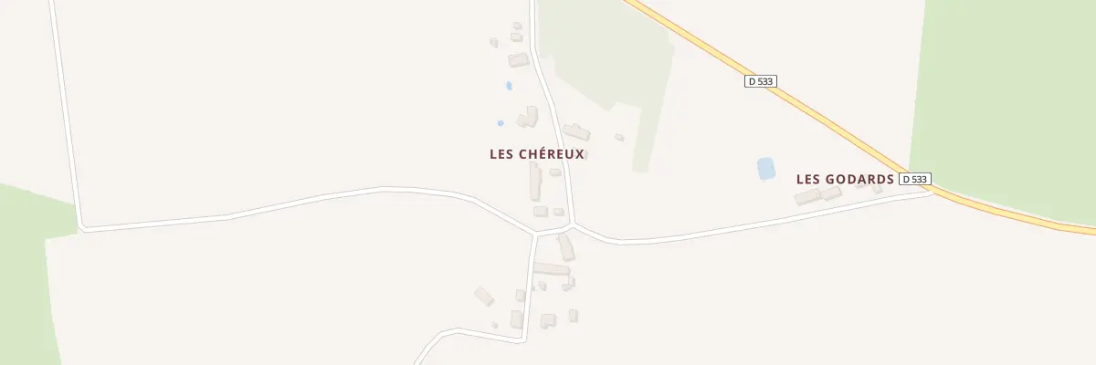 Plan du 12 Les Chereux à Besson