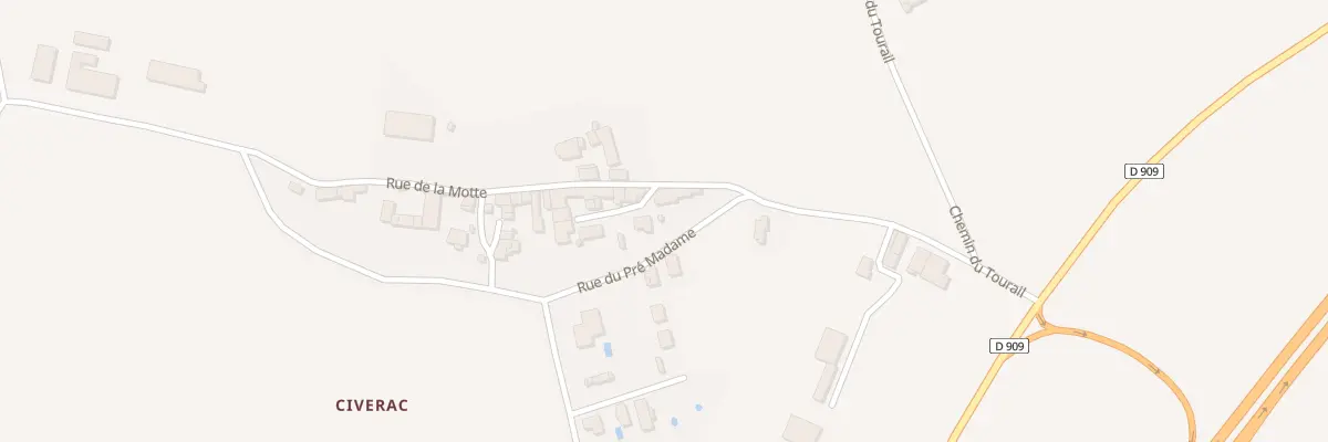 Plan du 2 Rue du Pré Madame au Broc