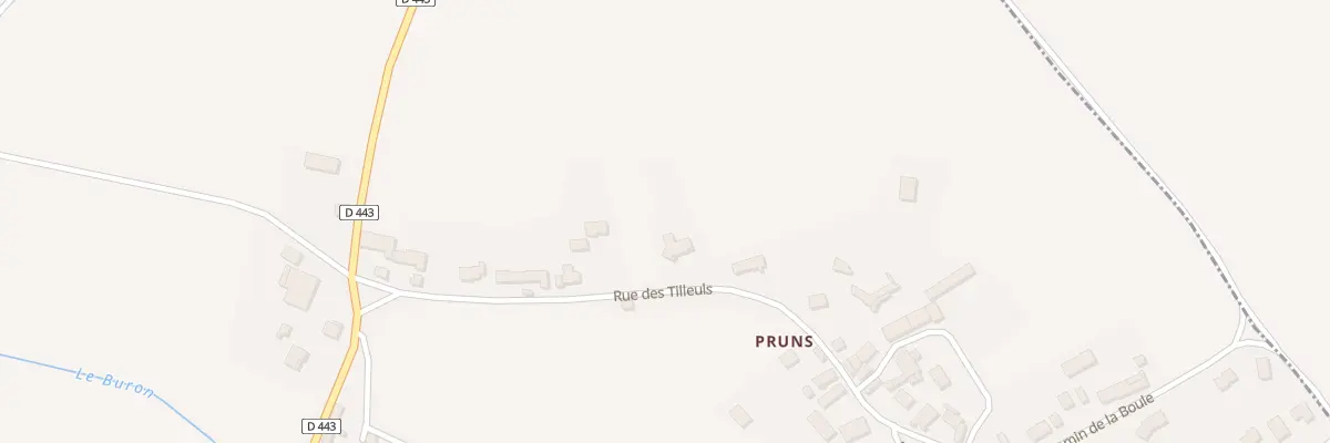 Plan du 15 Rue des Tilleuls - Pruns à Bussières-et-Pruns