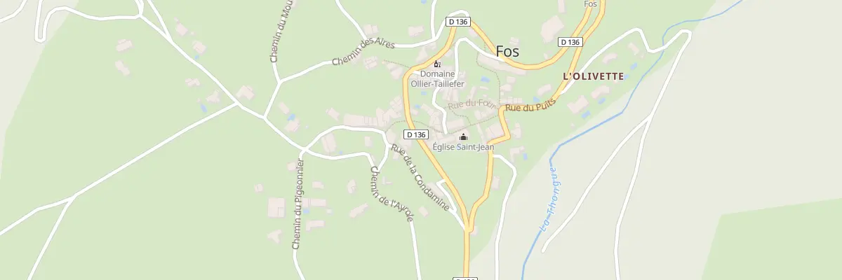 Plan du 5 Rte de Gabian à Fos
