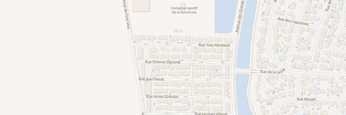 Plan du 22 Rue Simone Signoret à Sauvian