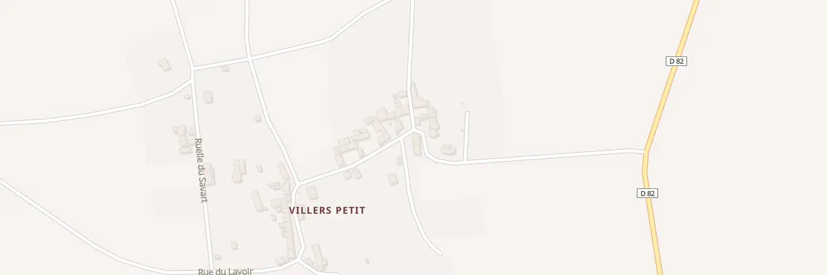 Plan du 5 Rue du Lavoir à Chouy