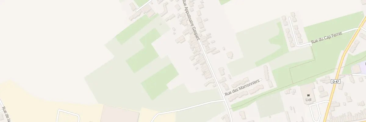 Plan du 55 Rue Appolinaire Gaspart à Aniche
