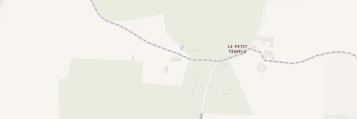 Plan du 124 Le Petit Temple aux Ormes