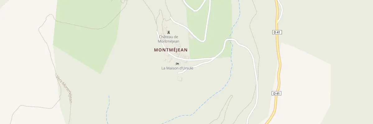 Plan du 5077 Montmejean à Saint-André-de-Vézines