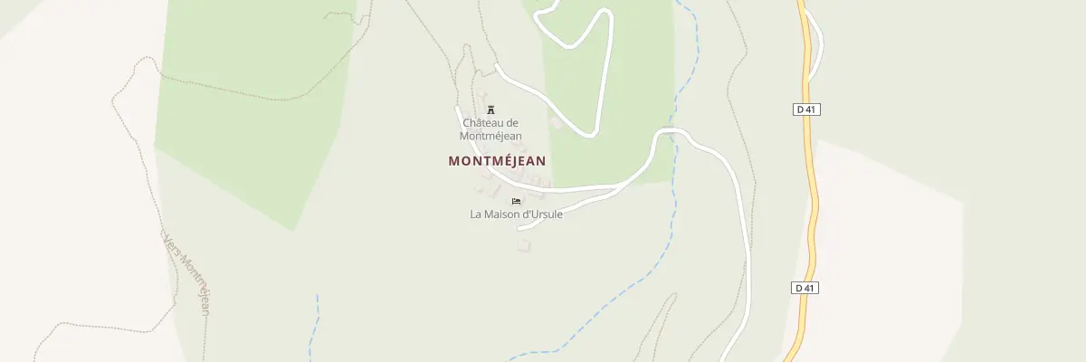 Plan du 5076 Montmejean à Saint-André-de-Vézines