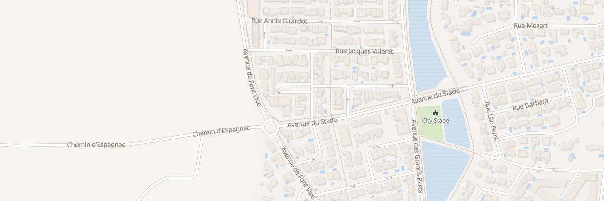 Plan du 6 Rue Nelson Mandela à Sauvian