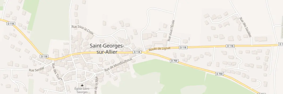 Plan du 5064 Rue des Ecoliers à Saint-Georges-sur-Allier