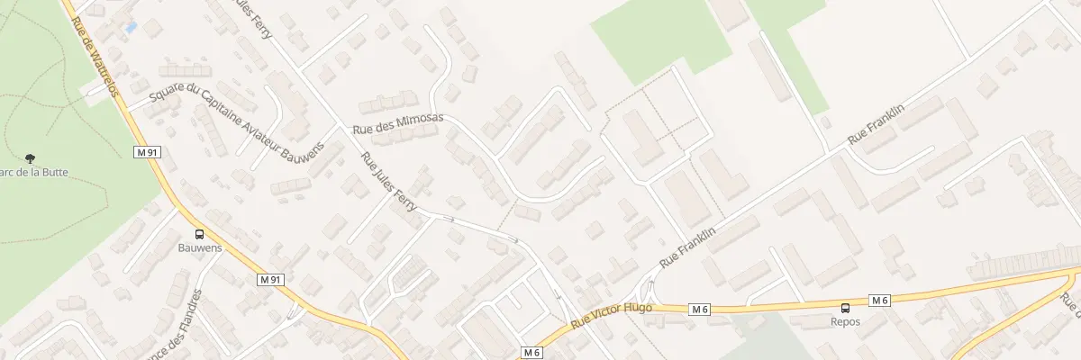 Plan du 11 Rue des Mimosas à Leers