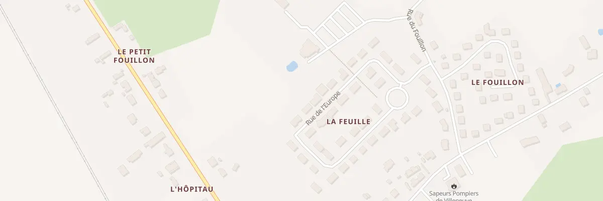 Plan du 19 Rue de l’Europe à Villeneuve-sur-Allier