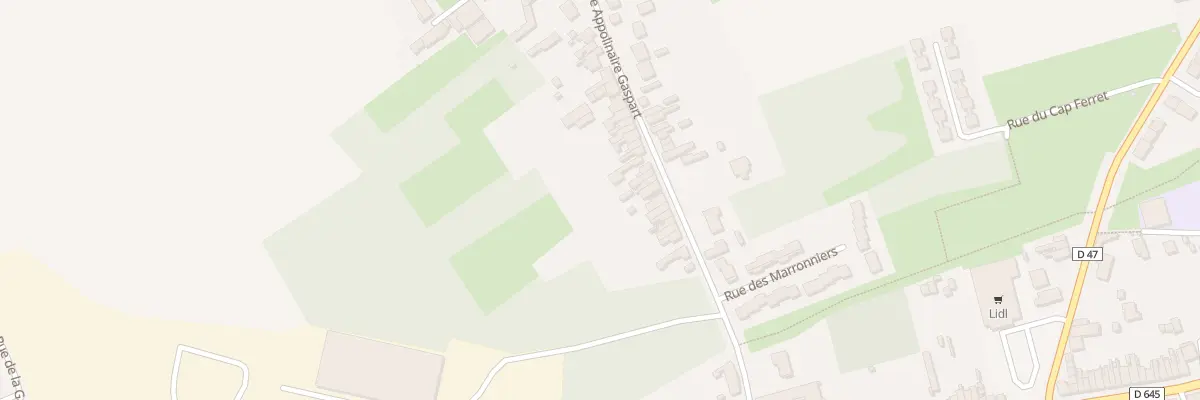 Plan du 51 Rue Appolinaire Gaspart à Aniche