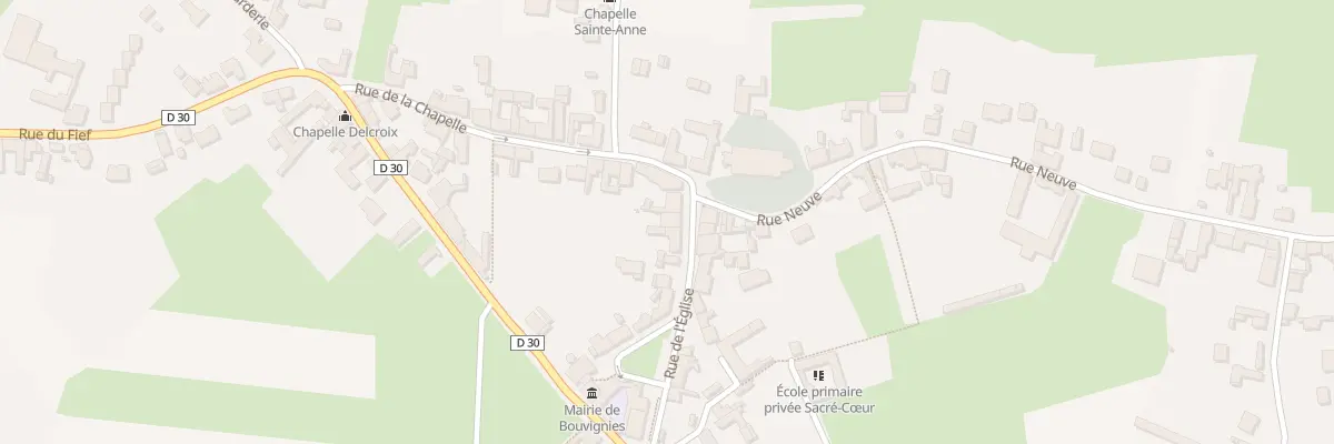Plan du 18 Rue de l’Eglise à Bouvignies