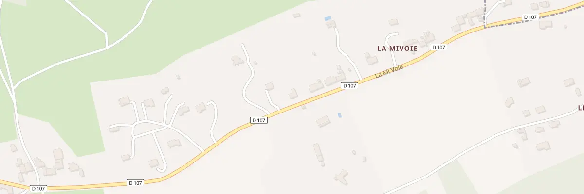 Plan du 1A La Mi Voie à Verlin