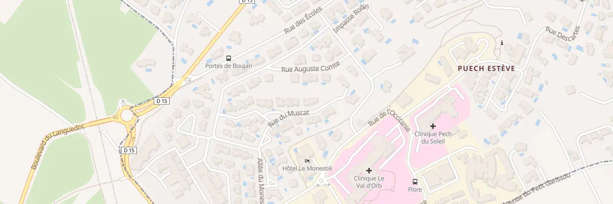 Plan du 9 Rue du Muscat à Boujan-sur-Libron