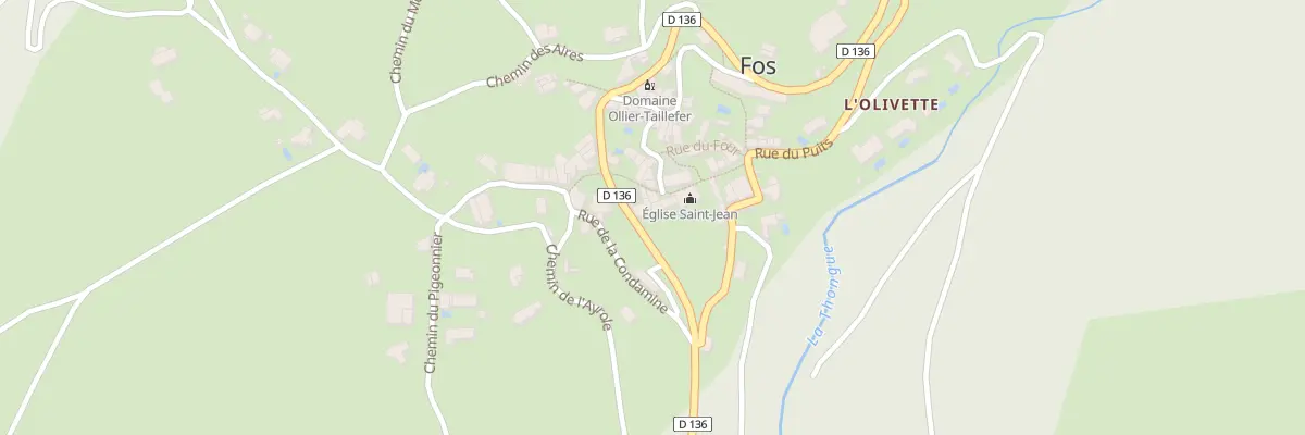Plan du 5003  à Fos