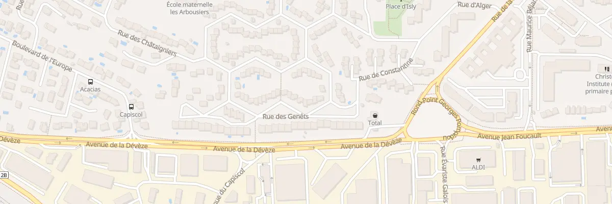 Plan du 8 Rue du Thym à Béziers